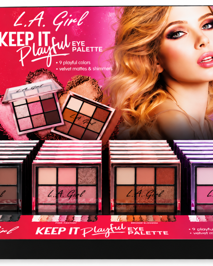 Paleta de Sombras Keep It Playful L.A. Girl – Pack Mayorista